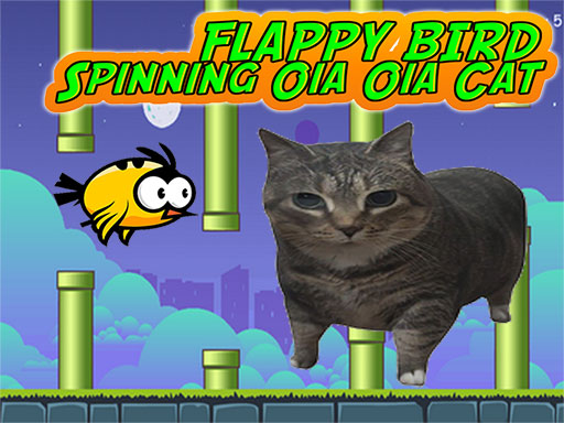 Flappy Bird Spinning oia oia Cat_img