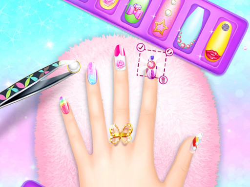 Nail Salon Girl Games img