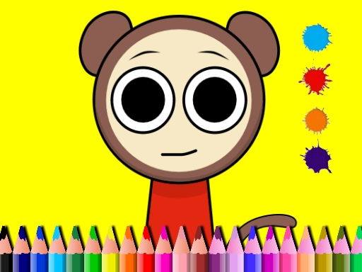 BTS Sprunki Valentine Coloring img